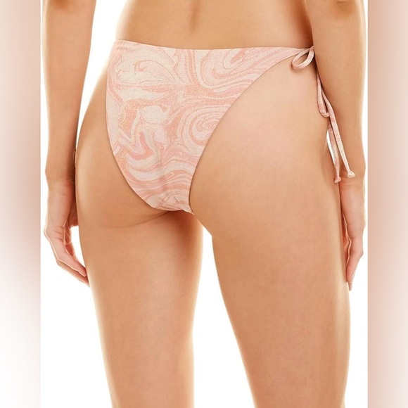 L*Space Lennox Metallic Side Tie Swim Bottom - Picture 2 of 5